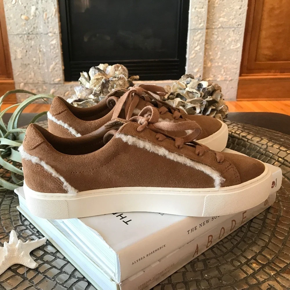 UGG CHESTNUT ZILO HERITAGE SNEAKER SHOE